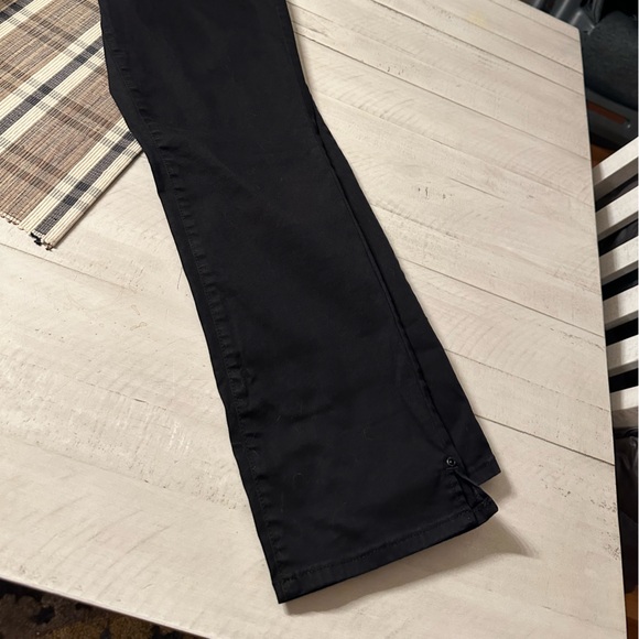 NYDJ Sheri Slim Ankle Jeans, size 12. Riveted ankle slit detail. - Picture 9 of 14